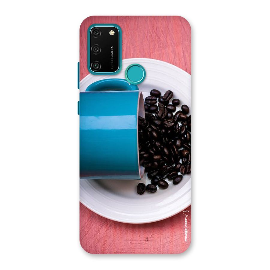 Blue Mug And Beans Back Case for Honor 9A