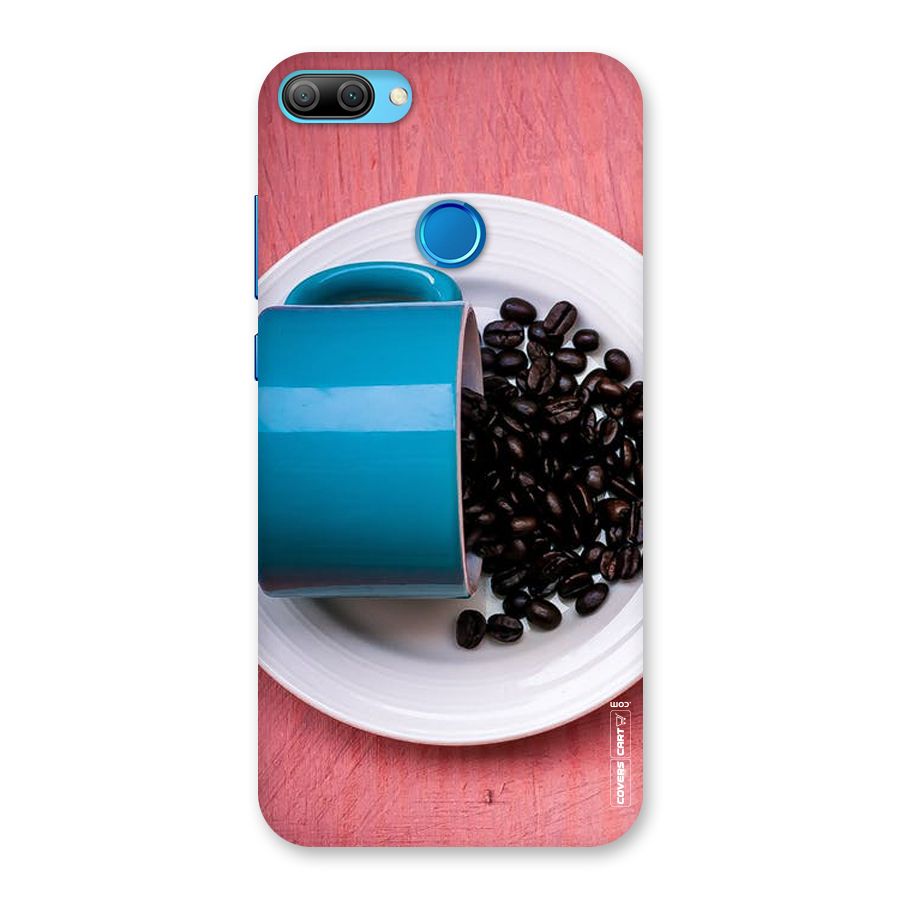 Blue Mug And Beans Back Case for Honor 9N