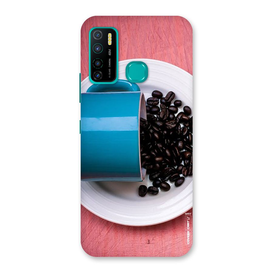 Blue Mug And Beans Back Case for Infinix Hot 9 Pro
