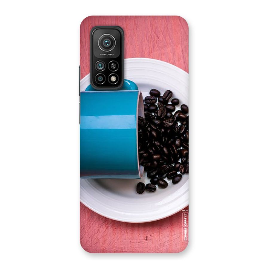 Blue Mug And Beans Back Case for Mi 10T Pro 5G