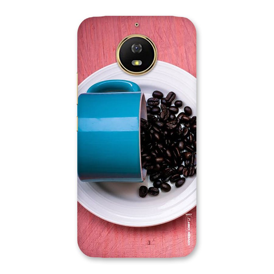 Blue Mug And Beans Back Case for Moto G5s