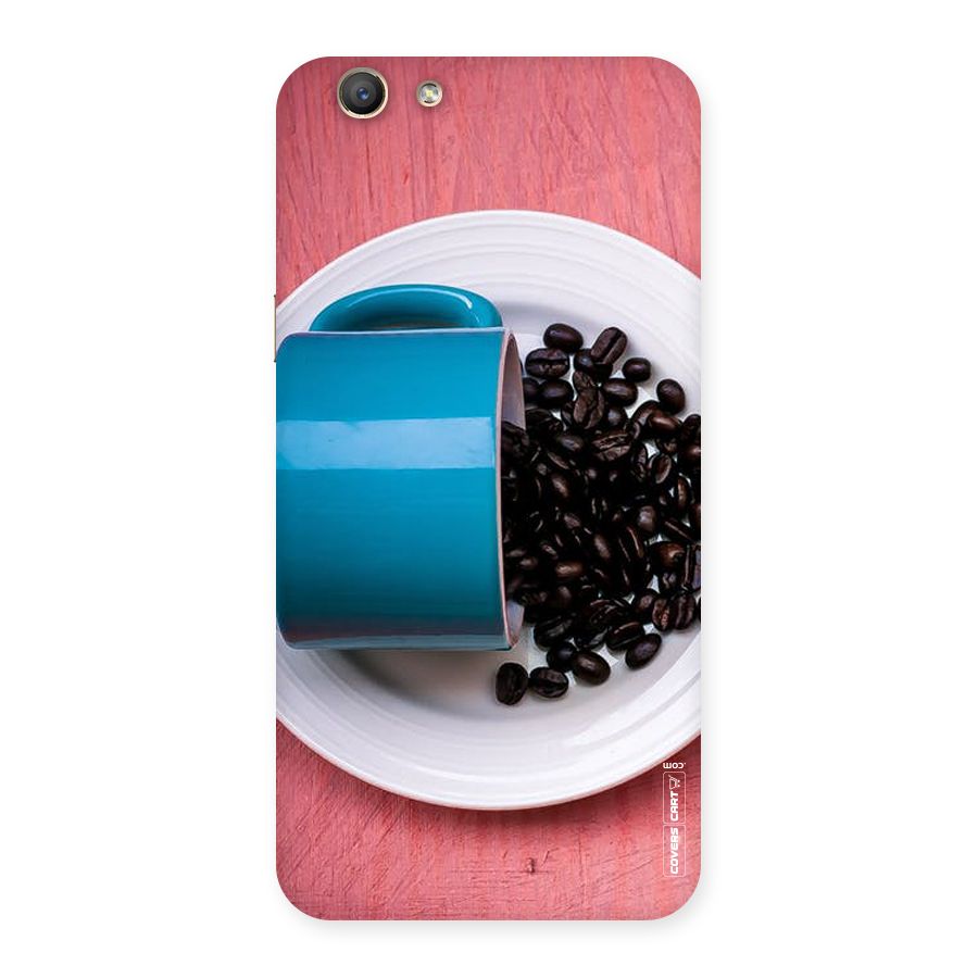 Blue Mug And Beans Back Case for Oppo A59
