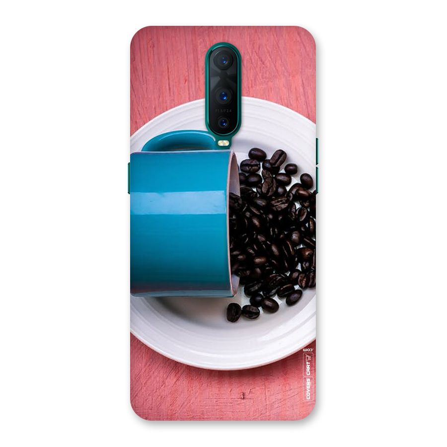 Blue Mug And Beans Back Case for Oppo R17 Pro