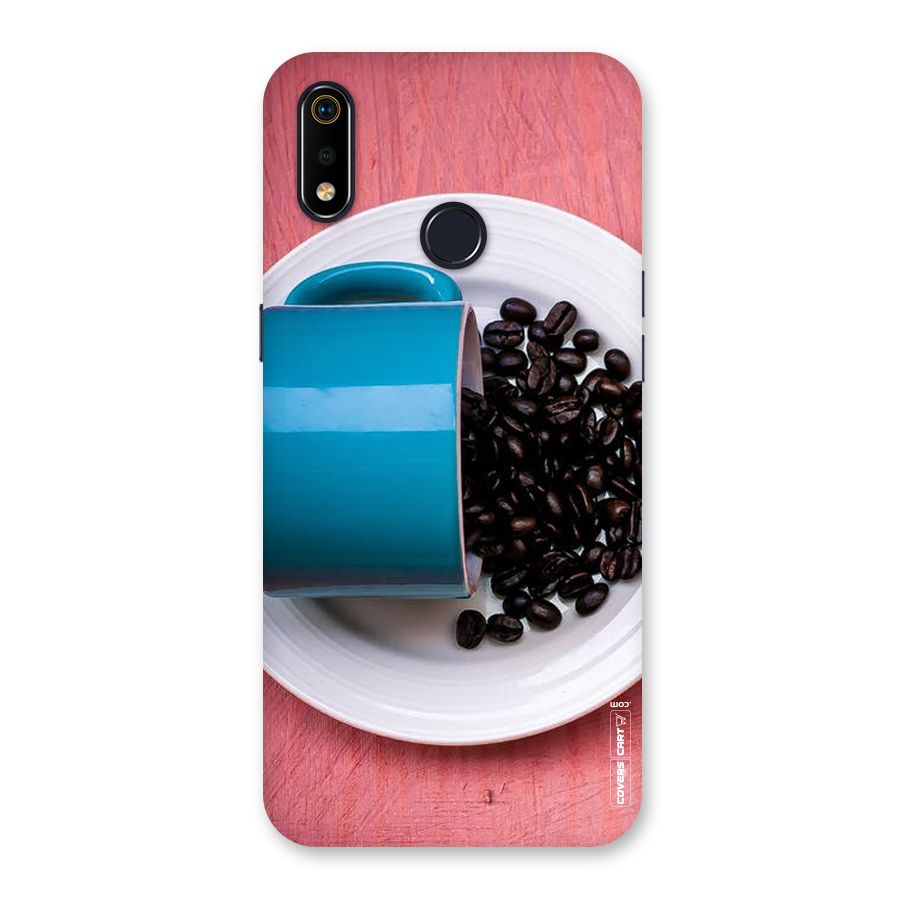 Blue Mug And Beans Back Case for Realme 3i