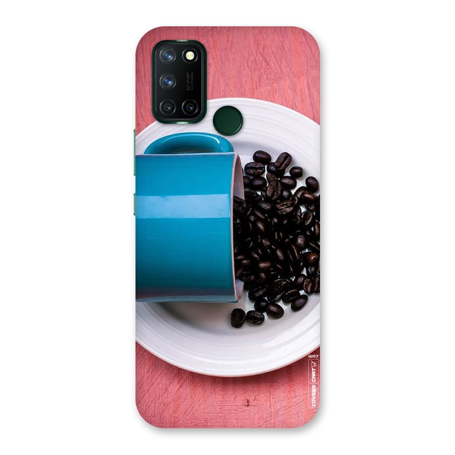 Blue Mug And Beans Back Case for Realme 7i