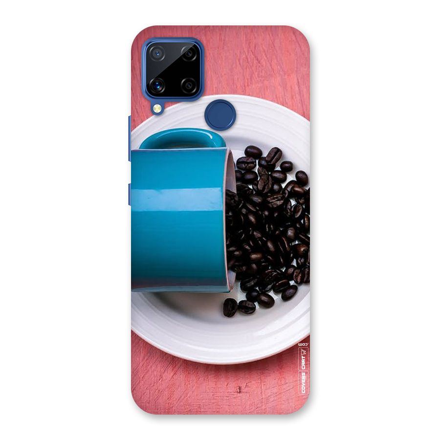 Blue Mug And Beans Back Case for Realme C15