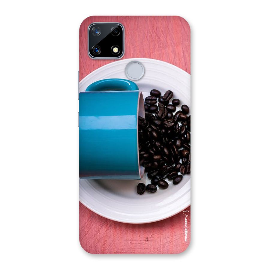 Blue Mug And Beans Back Case for Realme Narzo 20