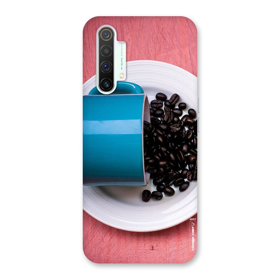 Blue Mug And Beans Back Case for Realme X3 SuperZoom