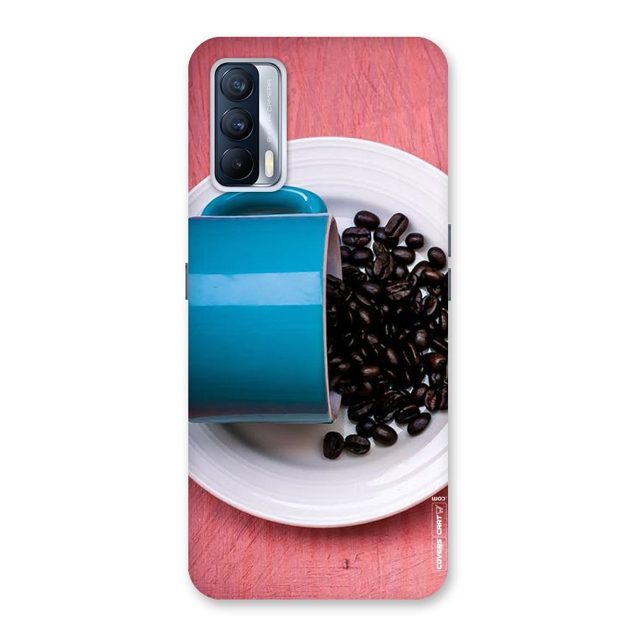 Blue Mug And Beans Back Case for Realme X7