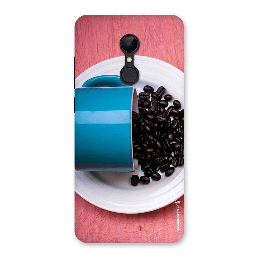 Blue Mug And Beans Back Case for Redmi 5