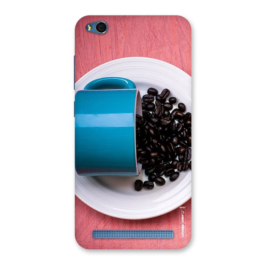 Blue Mug And Beans Back Case for Redmi 5A