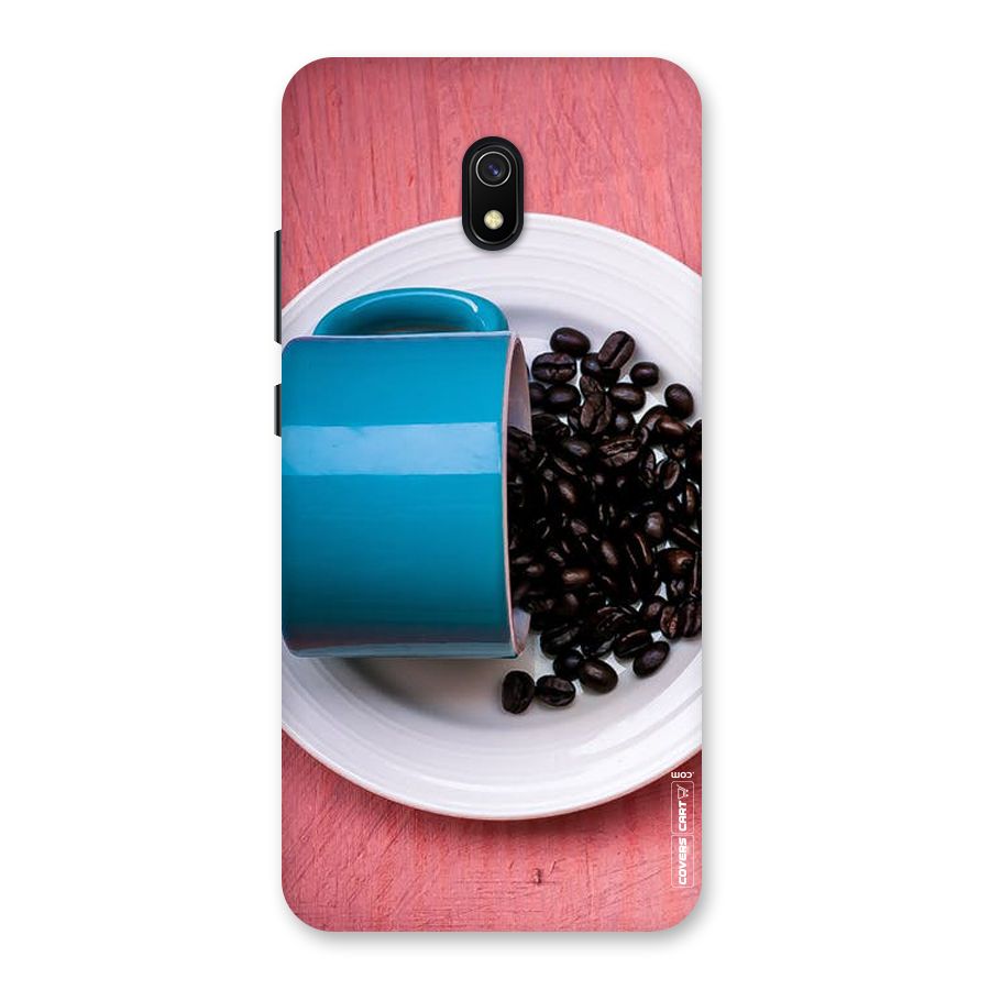 Blue Mug And Beans Back Case for Redmi 8A