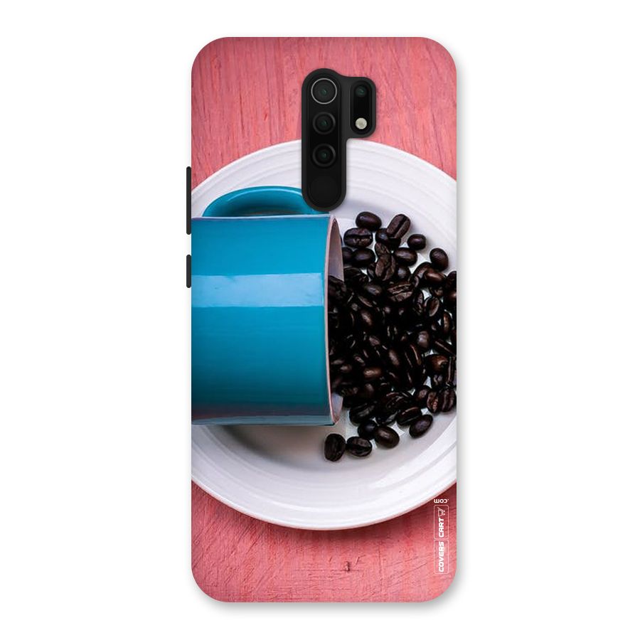 Blue Mug And Beans Back Case for Redmi 9 Prime