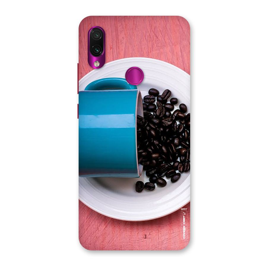 Blue Mug And Beans Back Case for Redmi Note 7 Pro