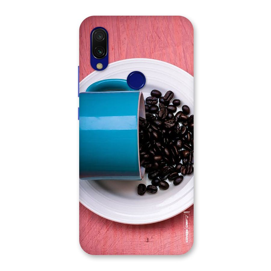 Blue Mug And Beans Back Case for Redmi Y3