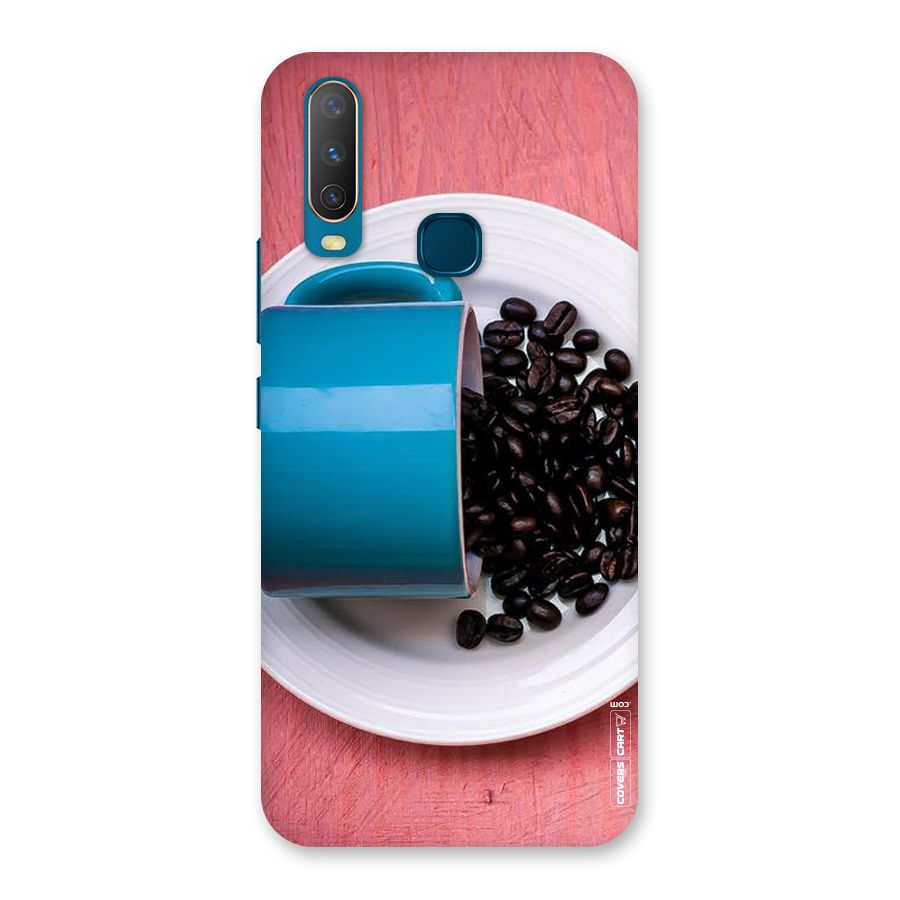 Blue Mug And Beans Back Case for Vivo U10
