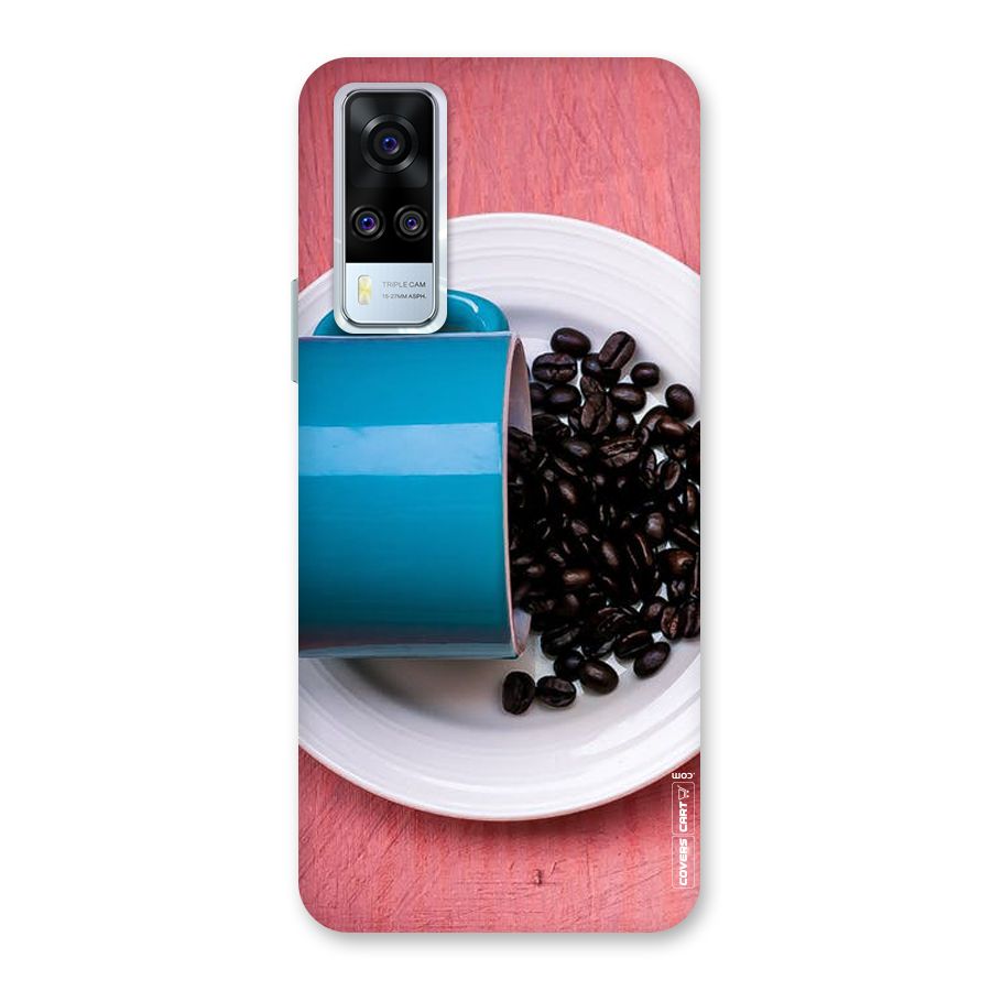 Blue Mug And Beans Back Case for Vivo Y31