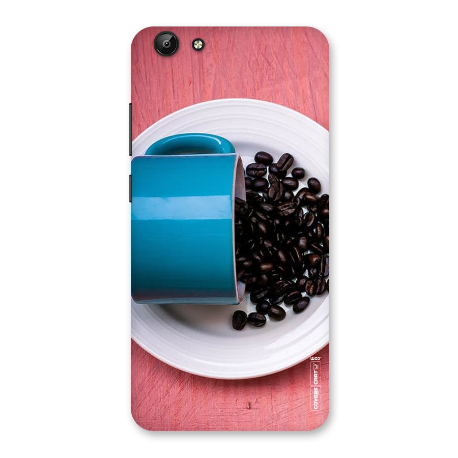 Blue Mug And Beans Back Case for Vivo Y69