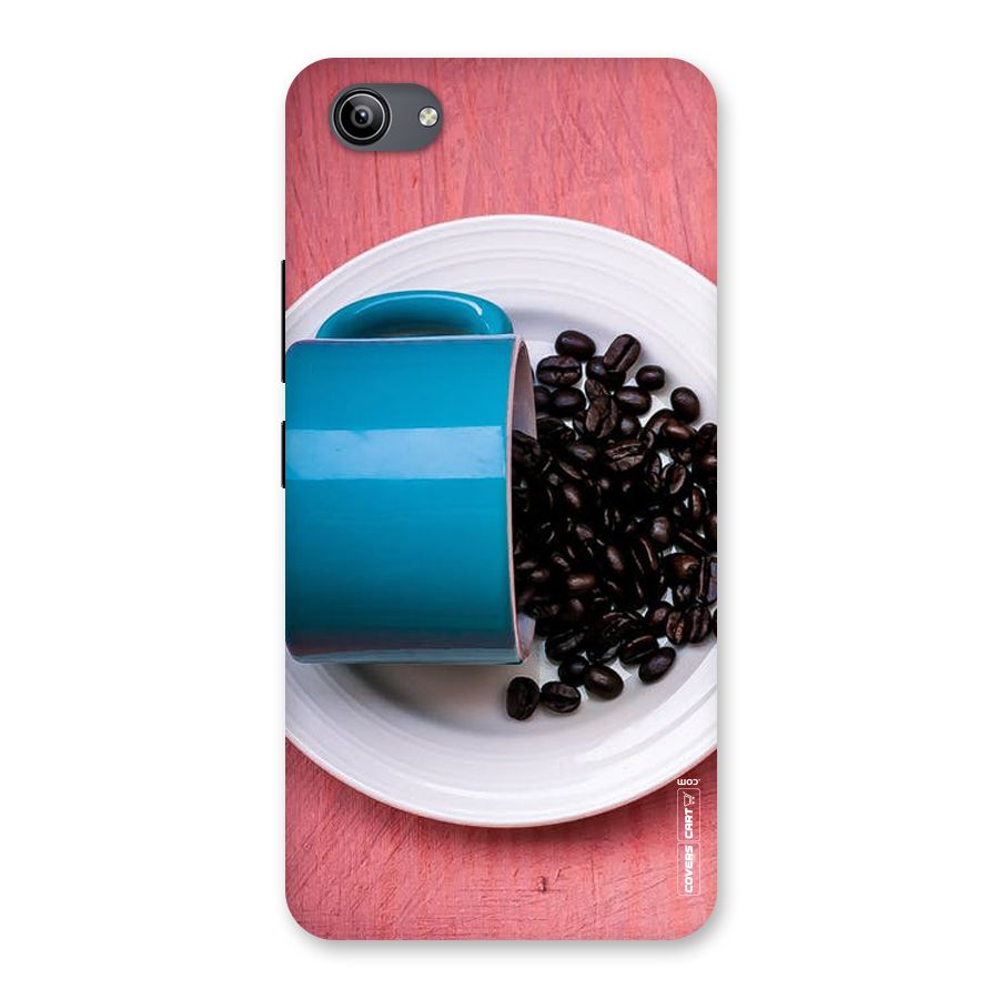 Blue Mug And Beans Back Case for Vivo Y81i