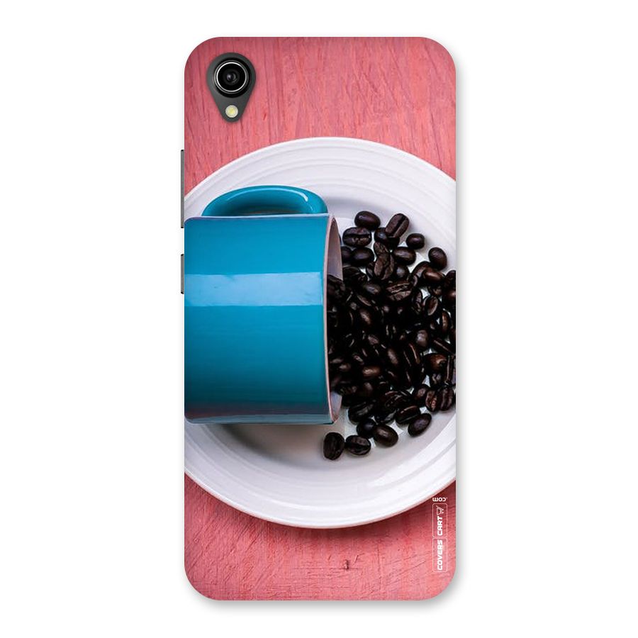 Blue Mug And Beans Back Case for Vivo Y90