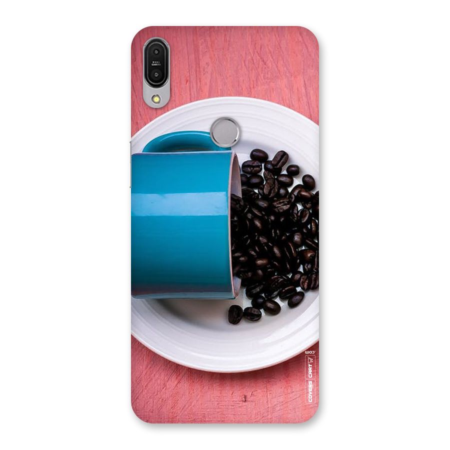 Blue Mug And Beans Back Case for Zenfone Max Pro M1