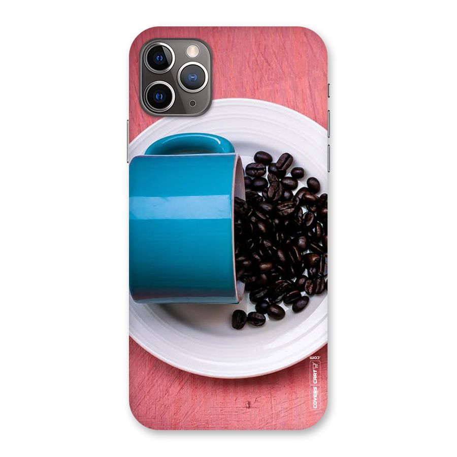 Blue Mug And Beans Back Case for iPhone 11 Pro Max