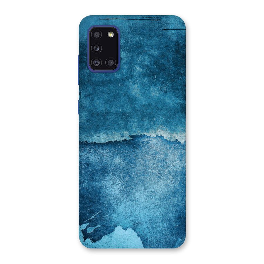 Blue Paint Wall Back Case for Galaxy A31