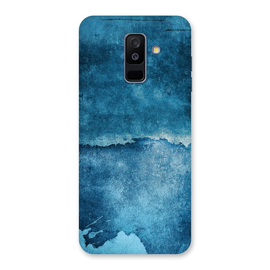 Blue Paint Wall Back Case for Galaxy A6 Plus