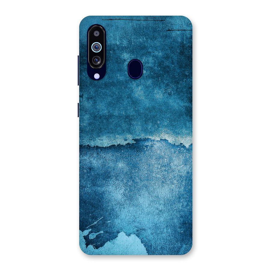 Blue Paint Wall Back Case for Galaxy A60