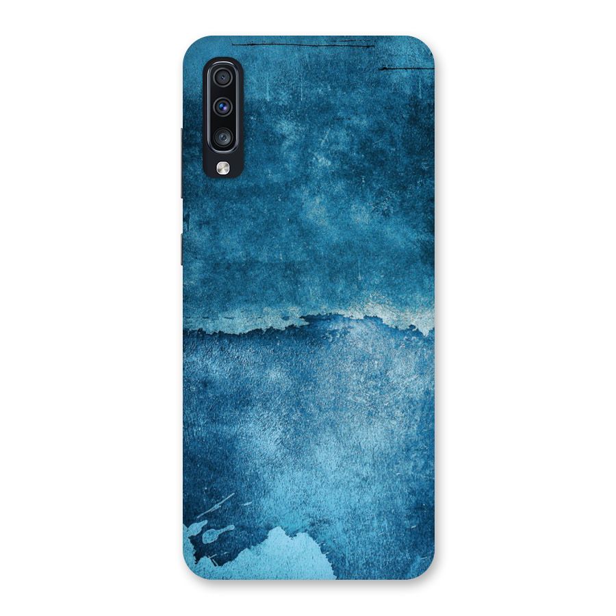 Blue Paint Wall Back Case for Galaxy A70