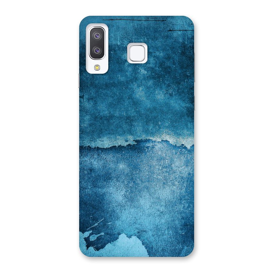 Blue Paint Wall Back Case for Galaxy A8 Star