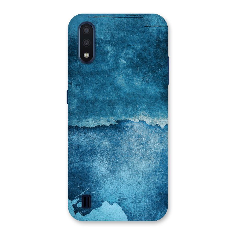 Blue Paint Wall Back Case for Galaxy M01