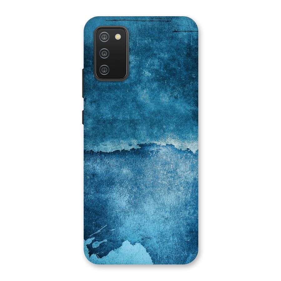 Blue Paint Wall Back Case for Galaxy M02s