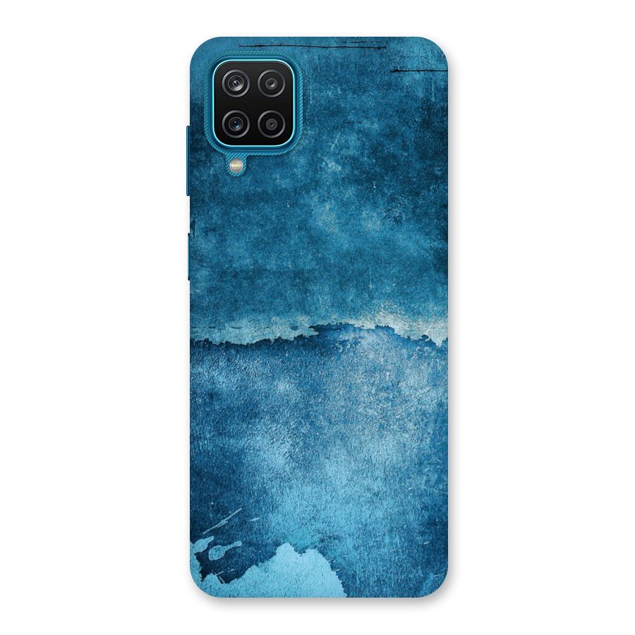 Blue Paint Wall Back Case for Galaxy M12