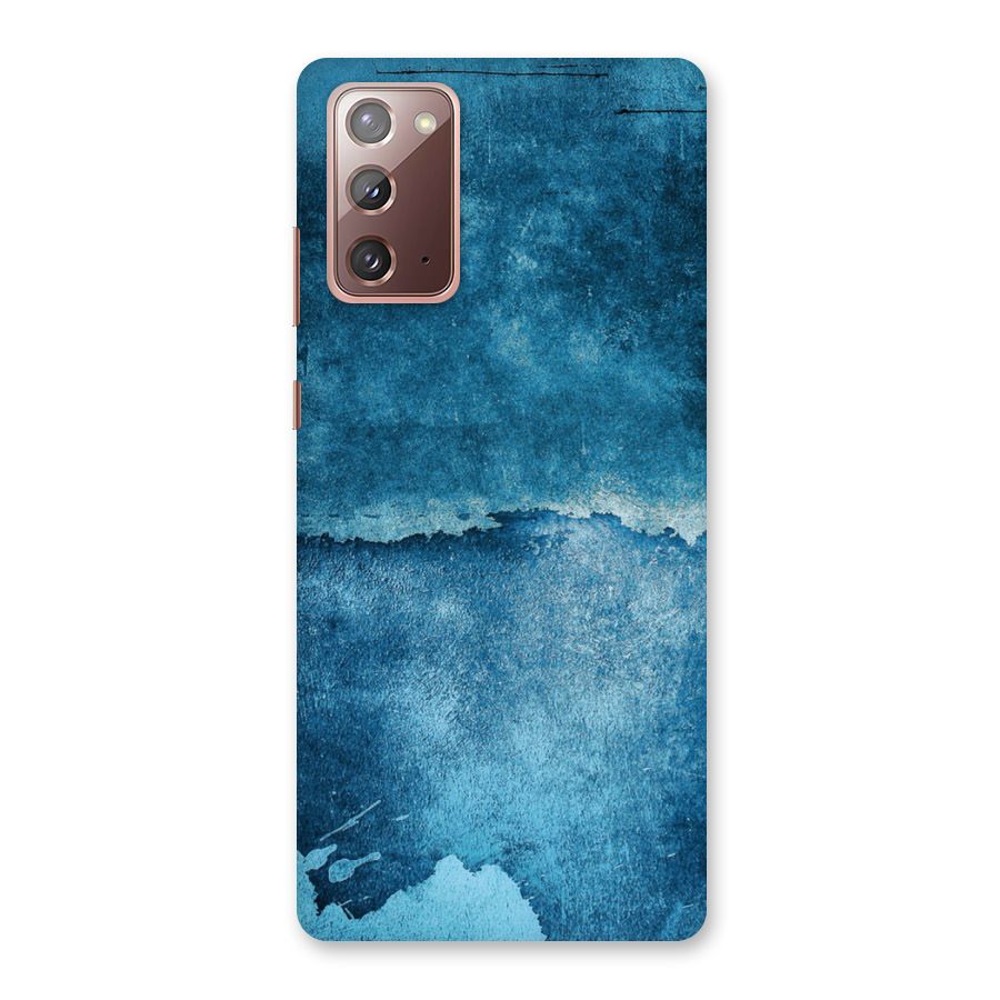 Blue Paint Wall Back Case for Galaxy Note 20