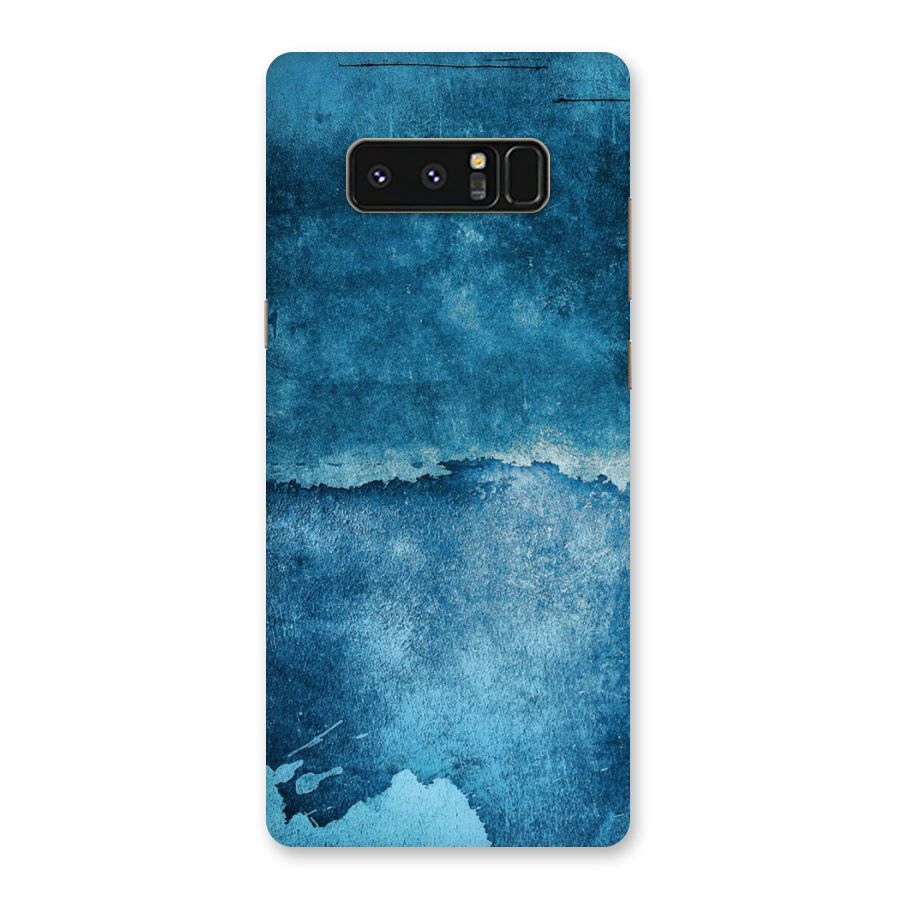 Blue Paint Wall Back Case for Galaxy Note 8