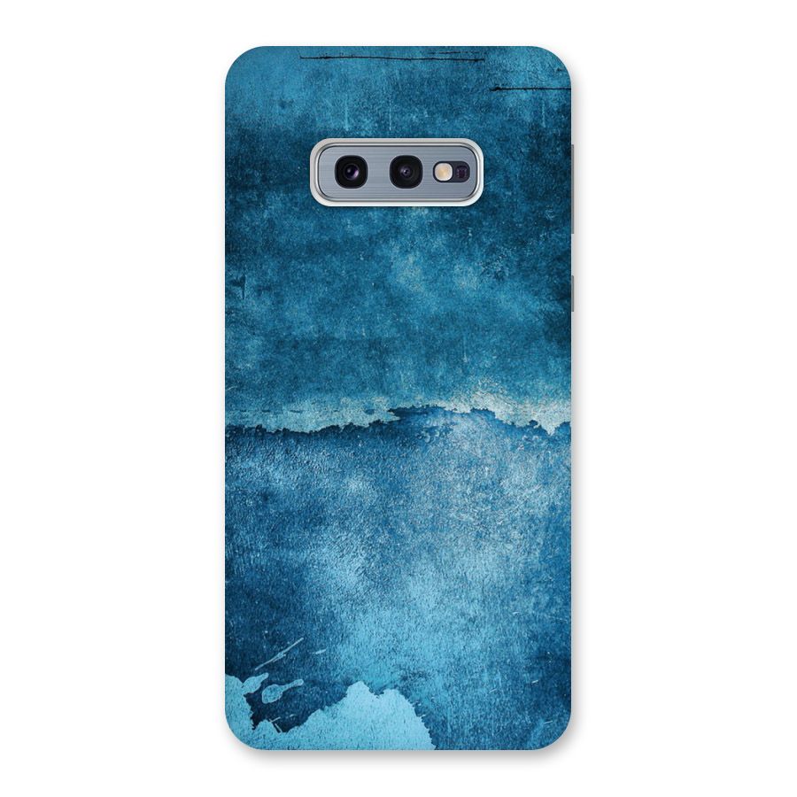 Blue Paint Wall Back Case for Galaxy S10e