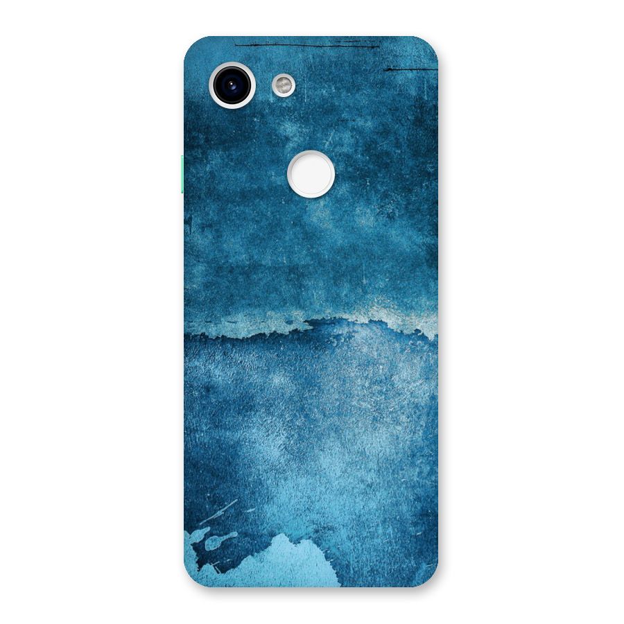 Blue Paint Wall Back Case for Google Pixel 3
