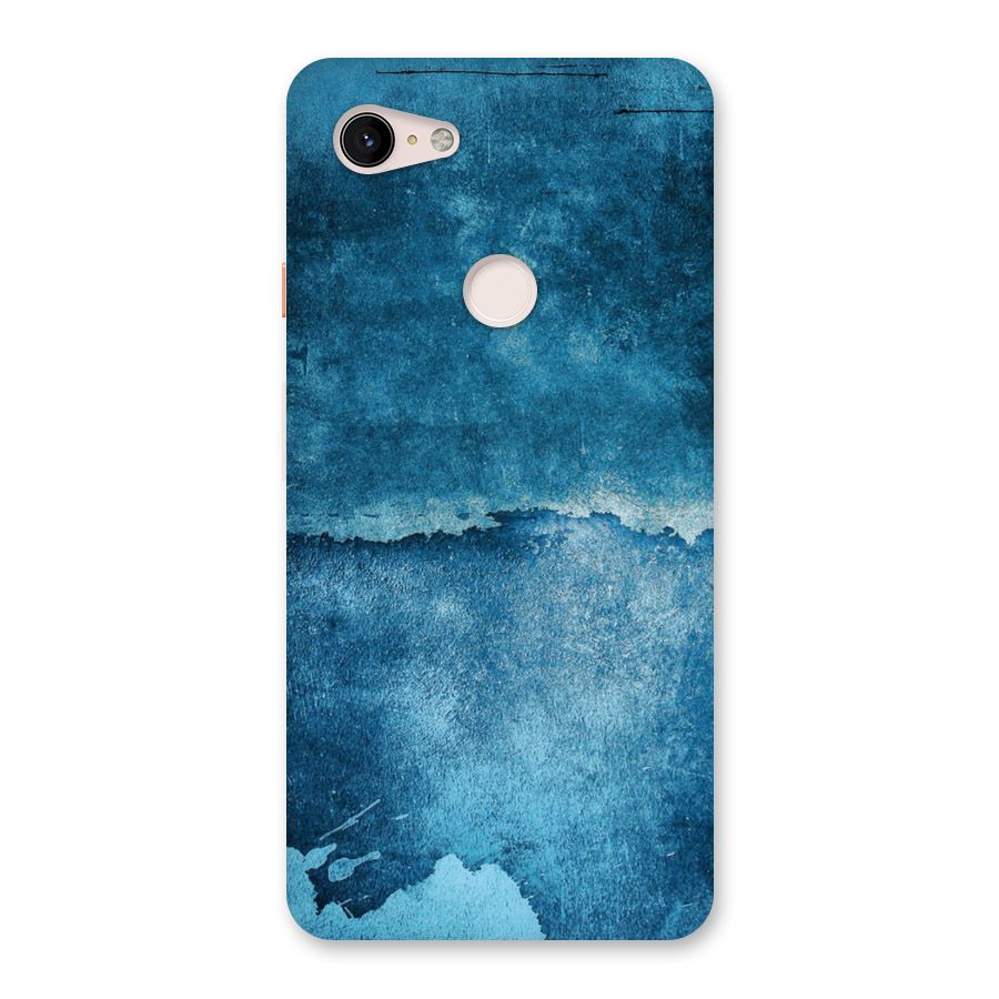 Blue Paint Wall Back Case for Google Pixel 3 XL
