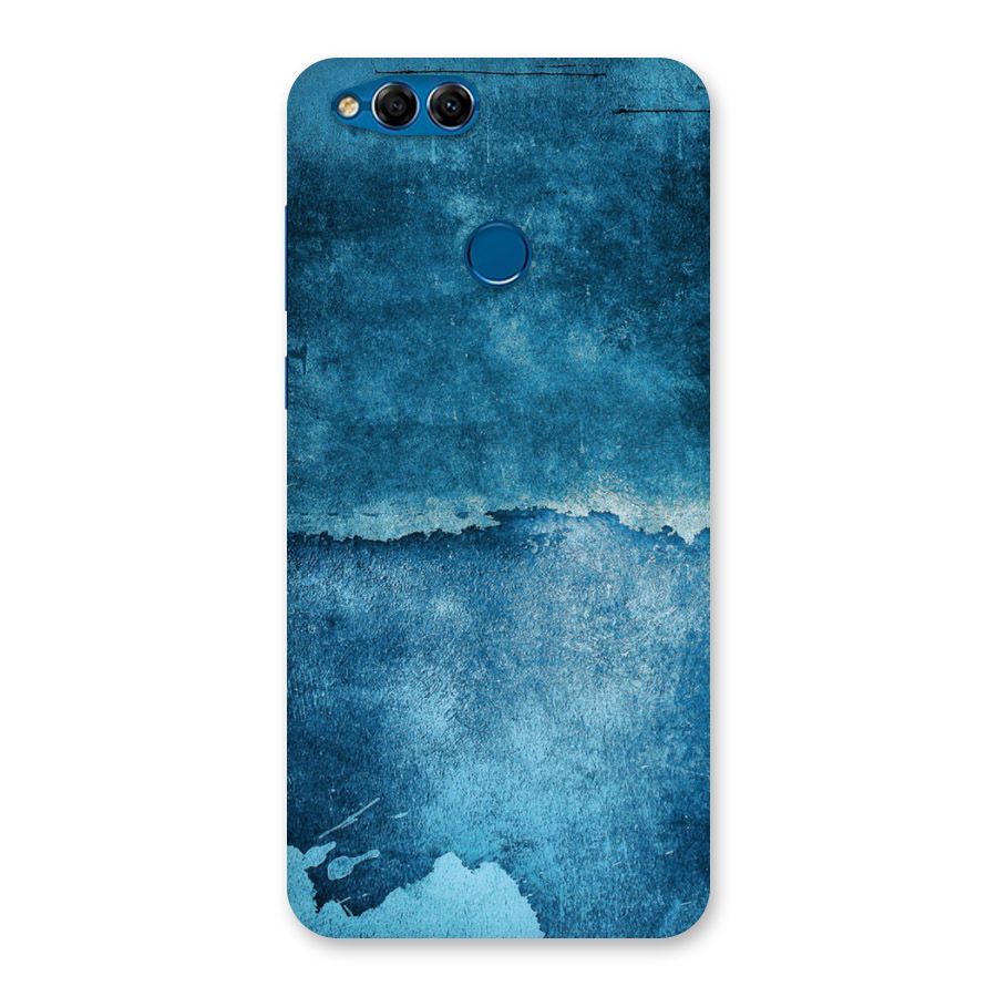 Blue Paint Wall Back Case for Honor 7X