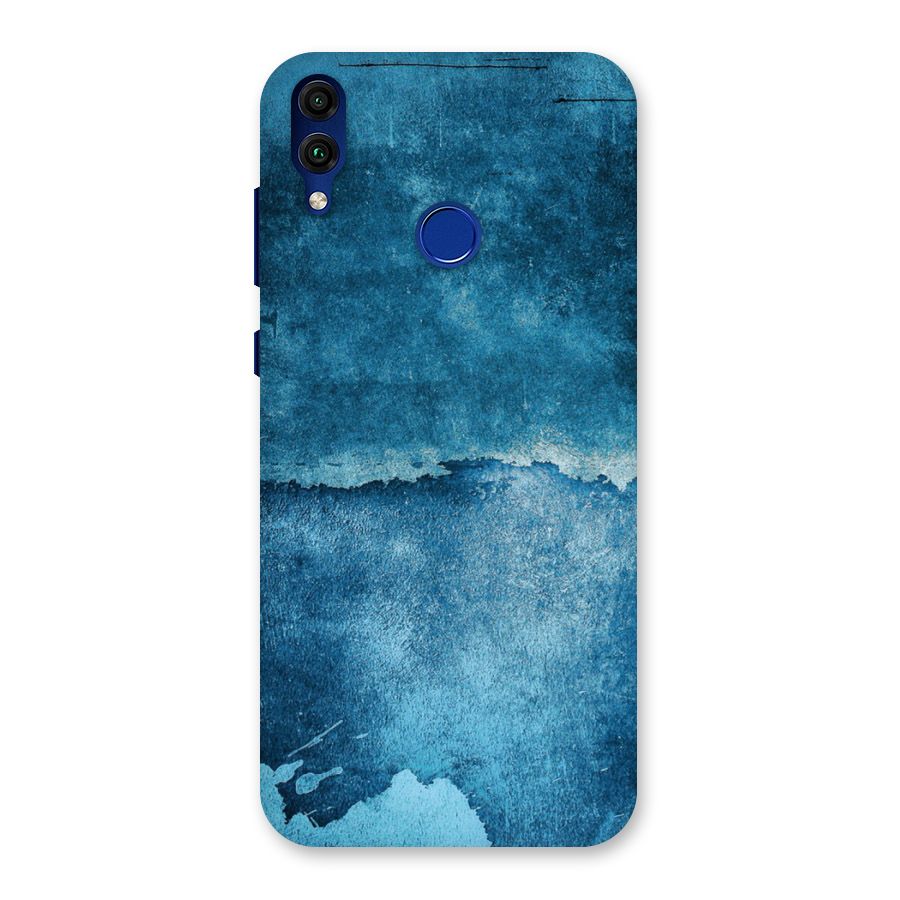 Blue Paint Wall Back Case for Honor 8C
