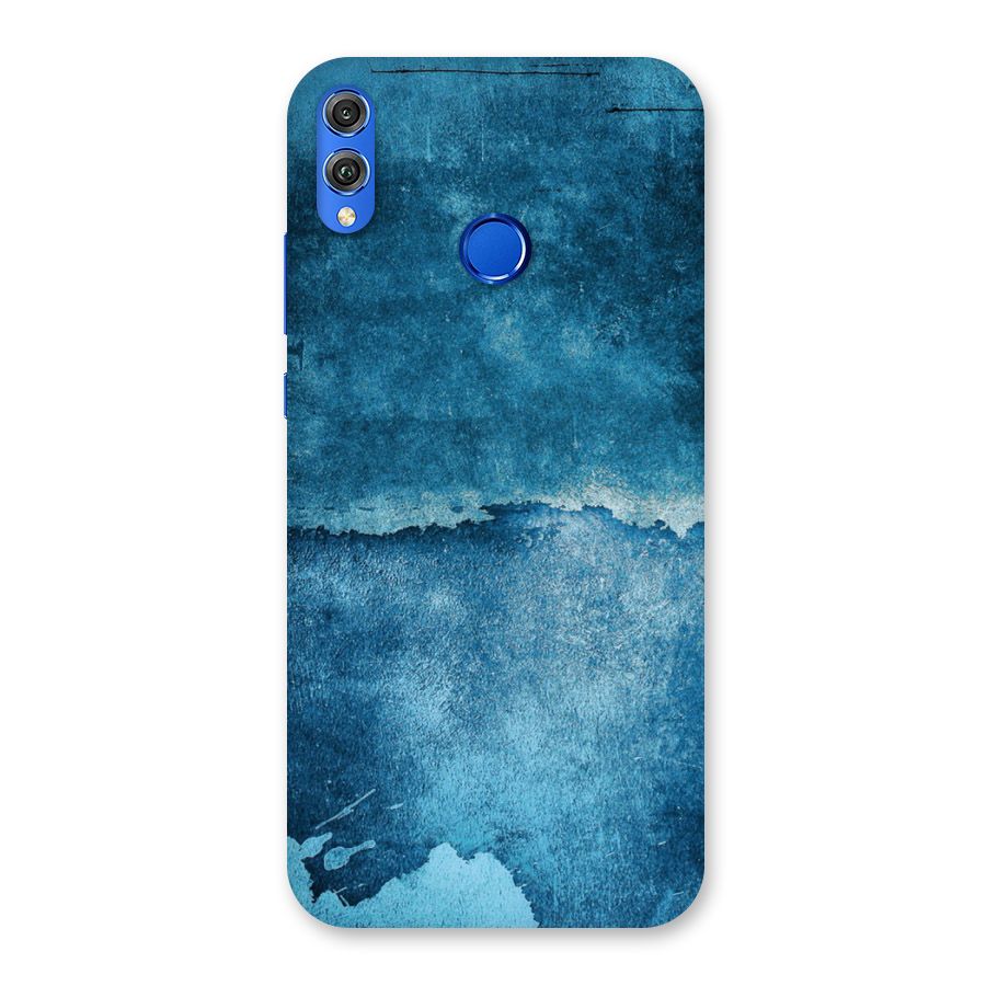 Blue Paint Wall Back Case for Honor 8X