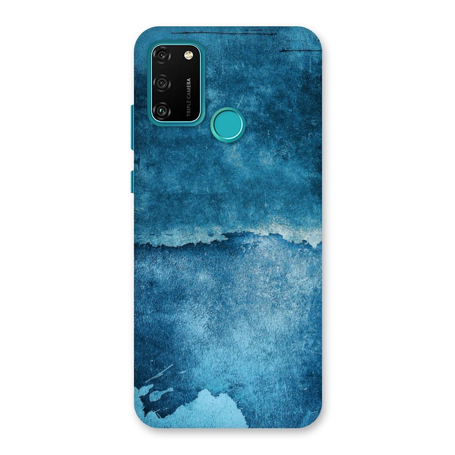 Blue Paint Wall Back Case for Honor 9A