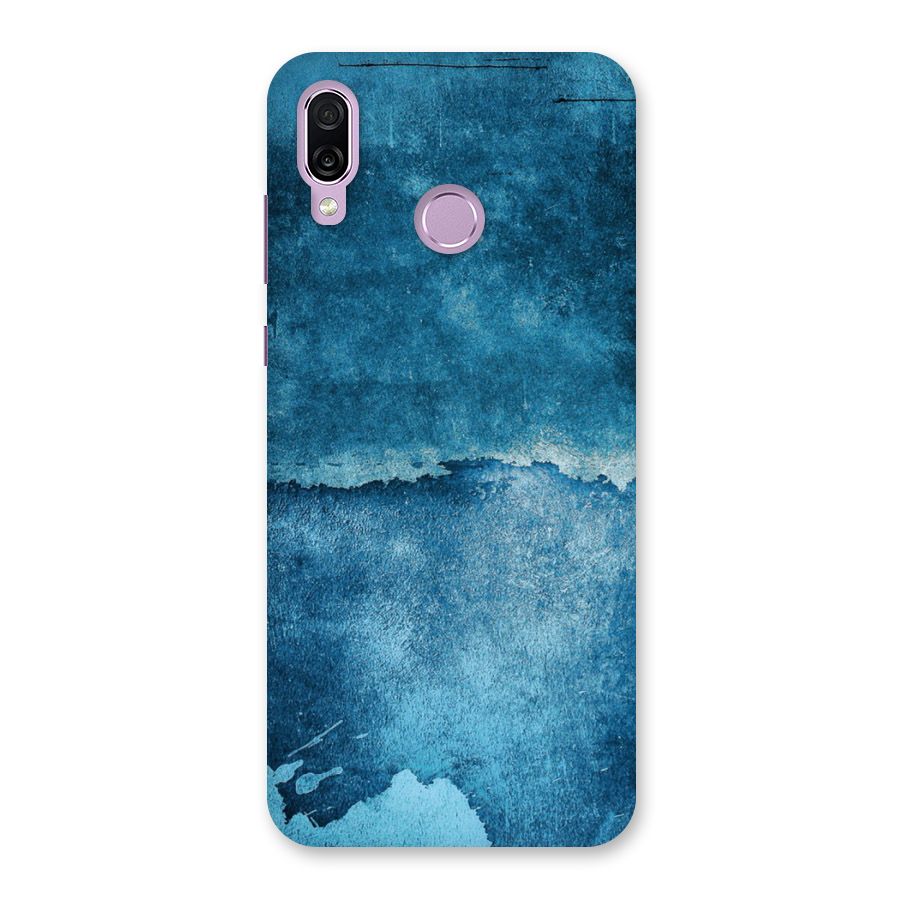 Blue Paint Wall Back Case for Honor Play