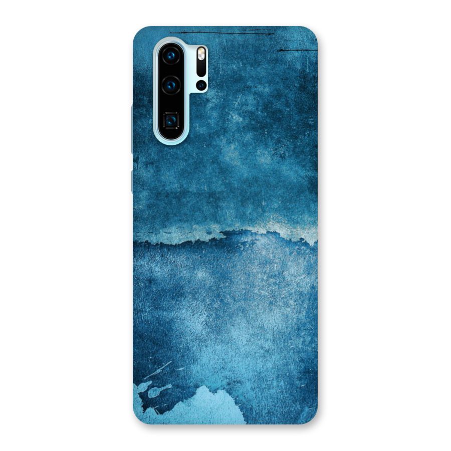 Blue Paint Wall Back Case for Huawei P30 Pro