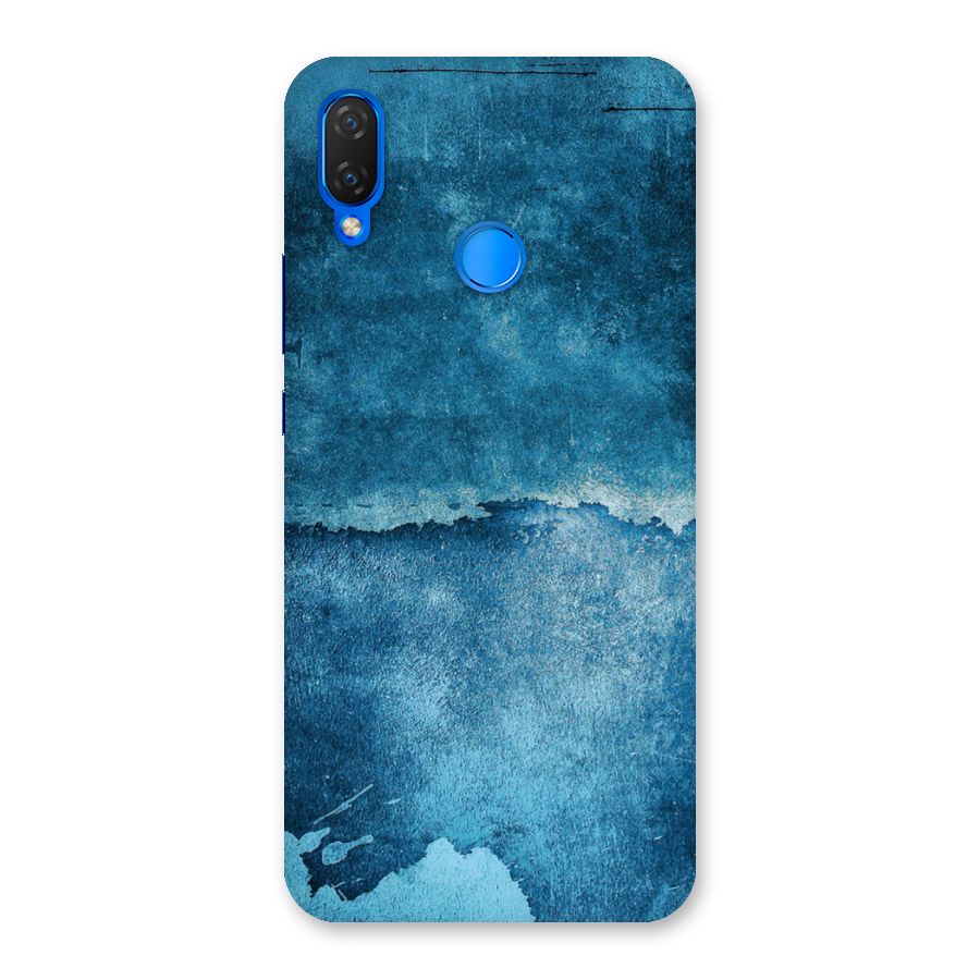 Blue Paint Wall Back Case for Huawei P Smart+