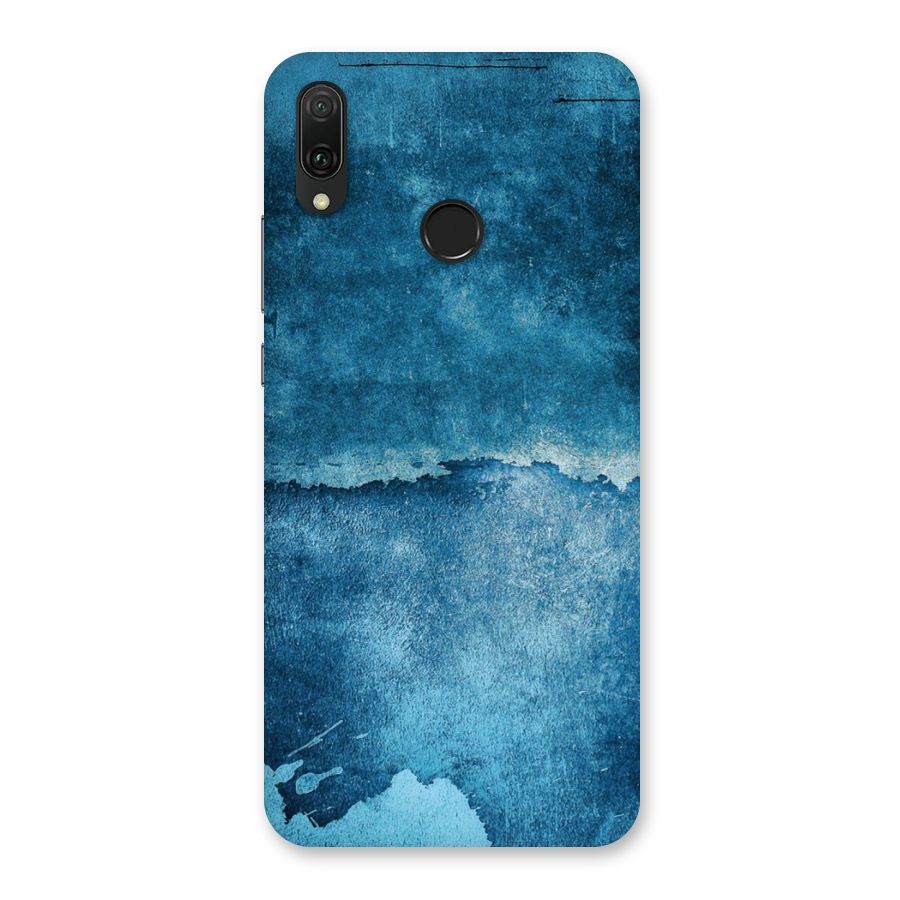 Blue Paint Wall Back Case for Huawei Y9 (2019)