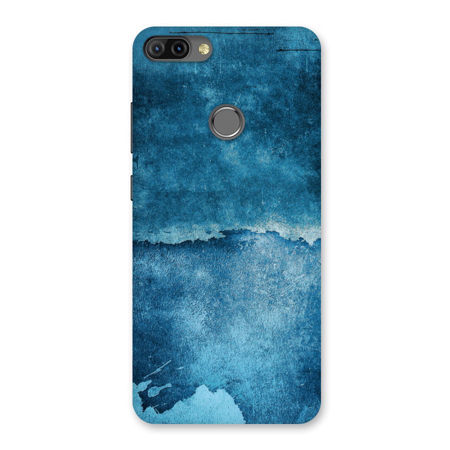 Blue Paint Wall Back Case for Infinix Hot 6 Pro