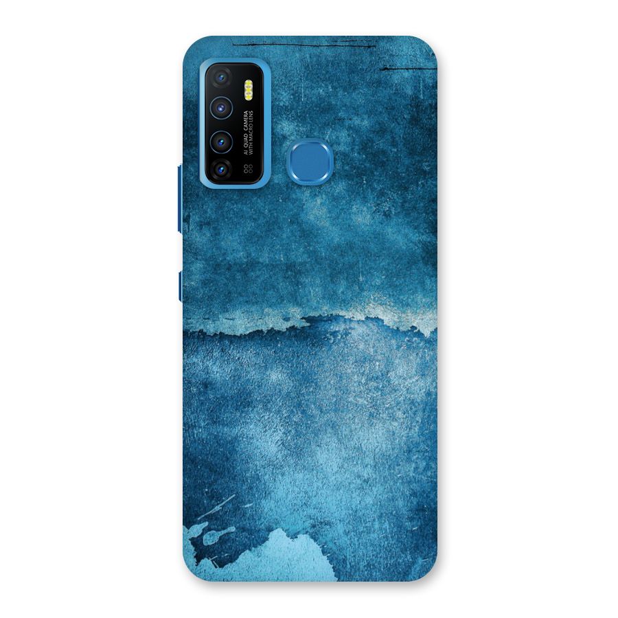 Blue Paint Wall Back Case for Infinix Hot 9