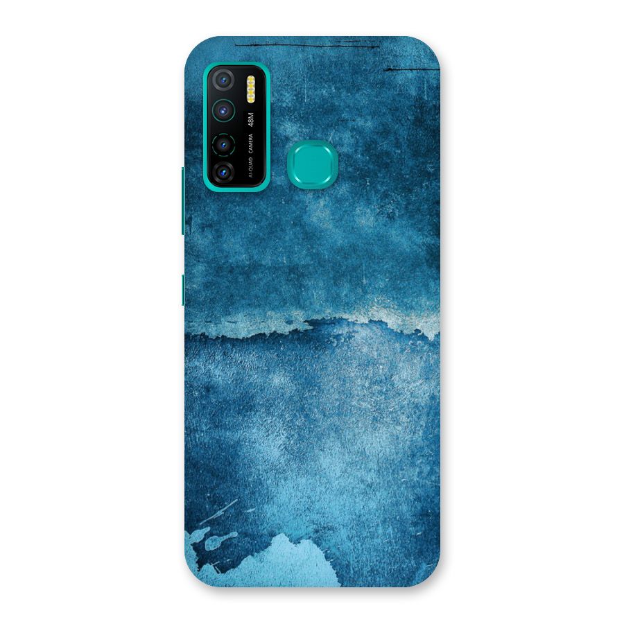 Blue Paint Wall Back Case for Infinix Hot 9 Pro